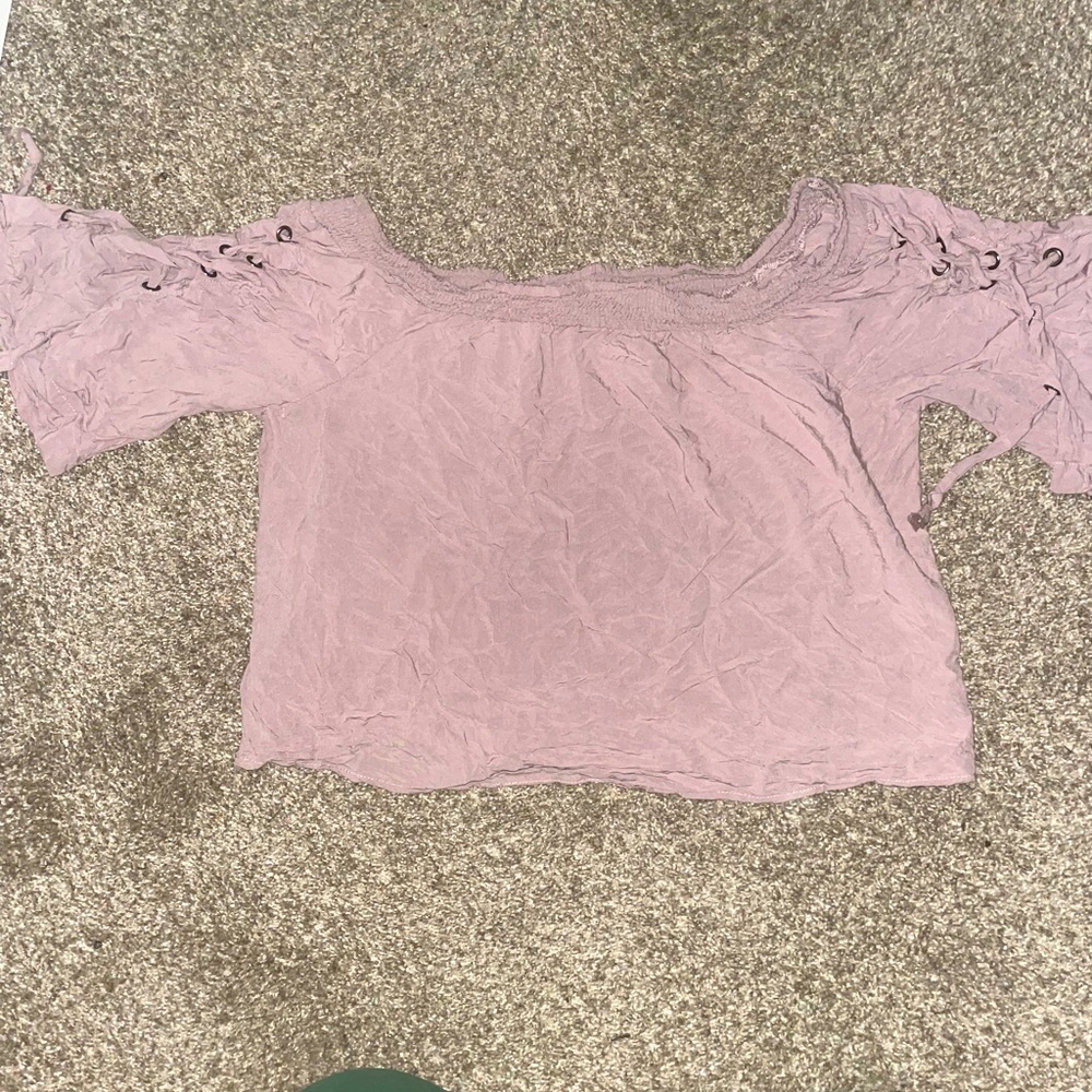 Purple blouse